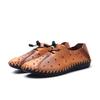 Large Size 4950 Summer Hollow Men's Doudou Shoes Men's Lazy One-pedal Hole Casual Leather Shoes Trendy Casual Leather Shoes