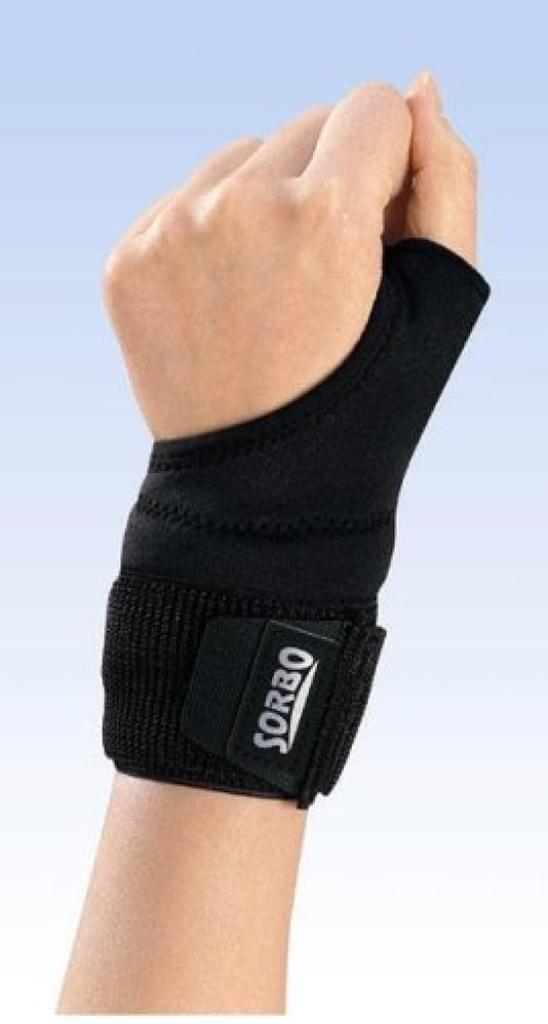 Sorbo Do Wrist Small Support, Black, 63507, (Right Hand)