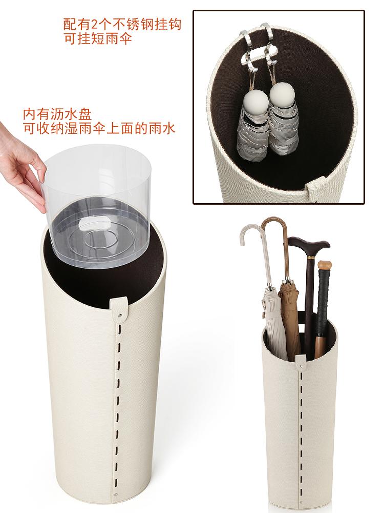 Decorative Home Entryway Umbrella Holder Waterproof Rain Gear Organizer Scroll Long Umbrella Bin Stand for Entrance 11035₽