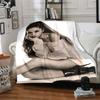 Ariana Grande'S Fashion Style Blanket Soft Throw Blanket For Home Bedroom Bed Sofa Travel Office Solid Christmas Blanket