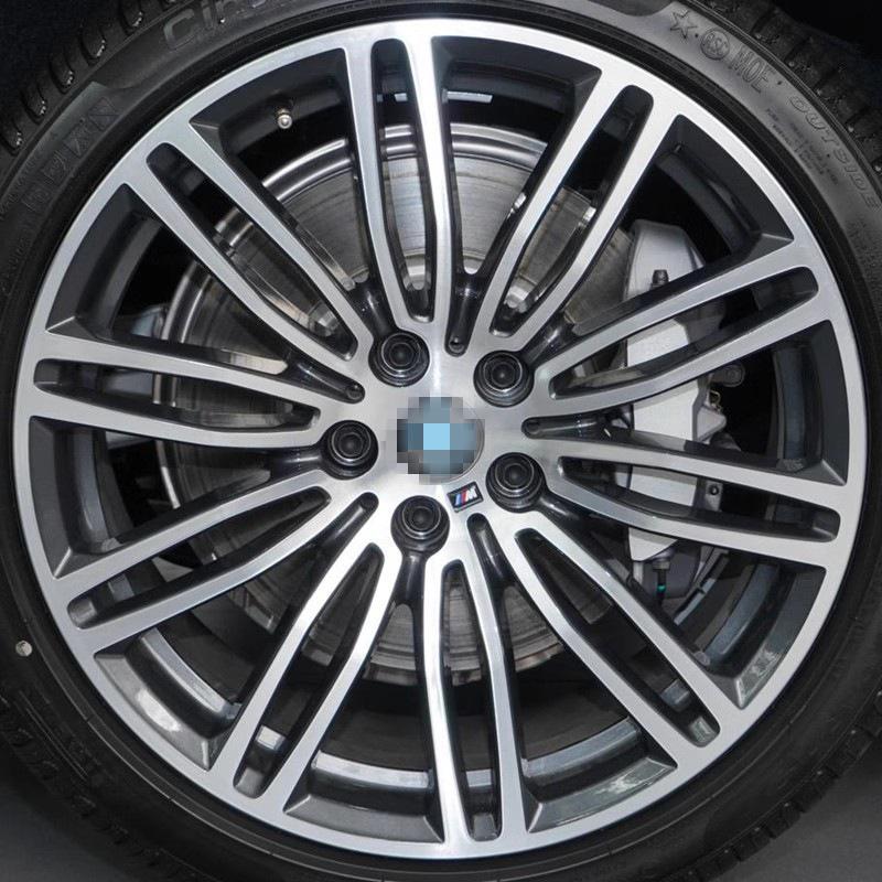 Compatible with BMW 5 Series 525li, 535, 520, 530, and 528 wheels; available in 17", 18", and 19" aluminum alloy rims and tires.