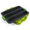 3 Slot Perforated Bread Mold Silicone Bake Mold DIY Baking Tool Baking Pan Tray  Muffins
