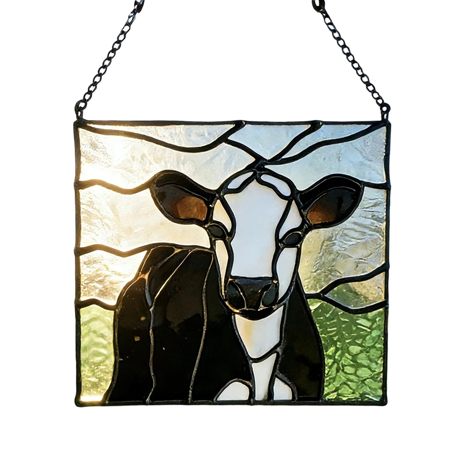 

Светоулавливающий кулон в виде коровы, Для домашнего декора, Светоулавливающий и полупрозрачный кулон One Size