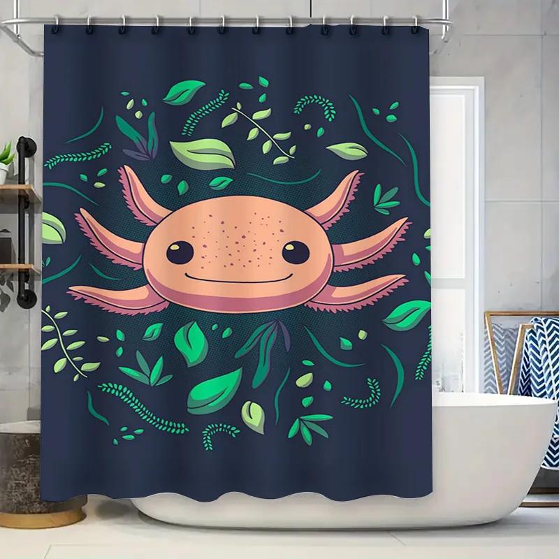 

Vintage-inspired Shower Curtain featuring a romantic couple Perfect for Adding Charm to Your Bathroom Decor W90XH180cm