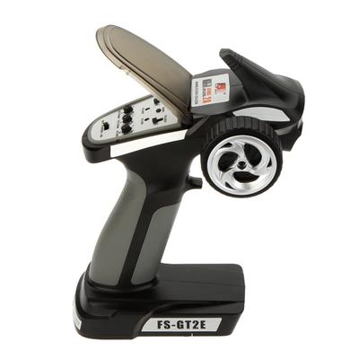 Flysky FS-GT2E AFHDS 2A 2.4ghz 2CH Adjustable Steering Dual-rate Radio System for RC Car Boat with FS-A3 Receiver