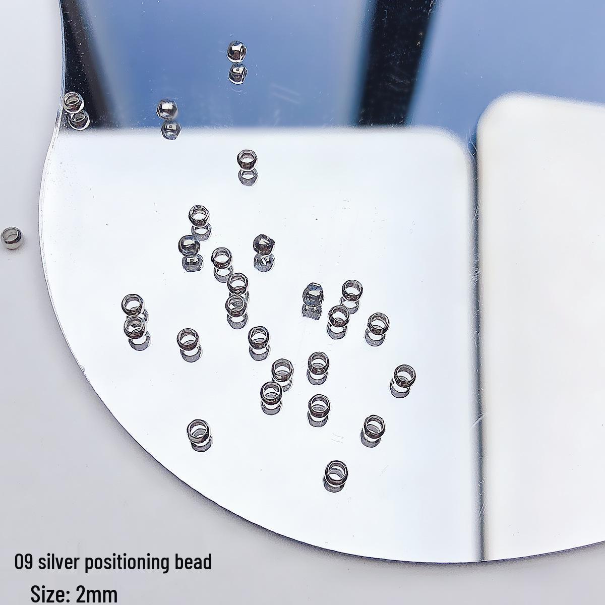 

Подовжувальний ланцюжок з 18-каратною позолотою та застібкою-лобстером, з намистиною на кінці, для самостійного виготовлення браслетів та намист