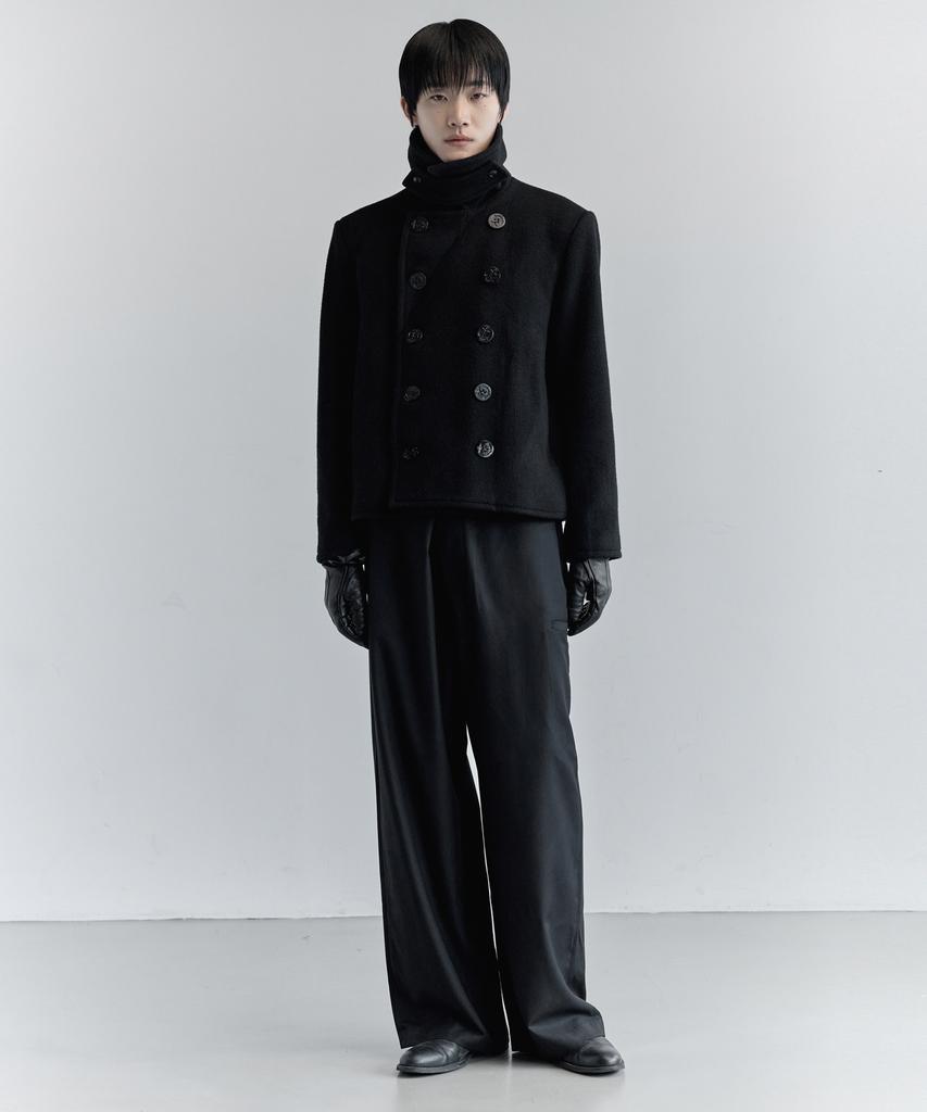 KIRYU Pea Coat (Black)