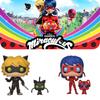 Ladybug Catnoir Pvc Model Toy Collectible Figure For Young Adults Years) 9cm Size