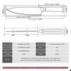 8 Inch Japanese Kitchen Knives VG10 Damascus Chef Knife 67 Layers Stainless Steel Gyuto Knife Sushi Sashimi Slicing