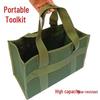 Heavy-Duty Canvas Tool Bag for Automotive and Electrical Repair