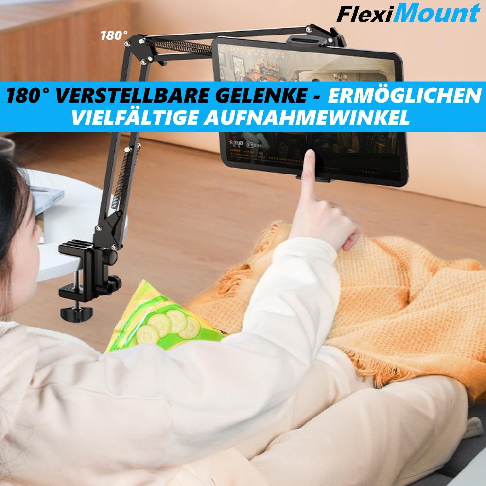 FlexiMount Universal Smartphone Tablet Tischhalter Handy Mikrofon Halterung 360°