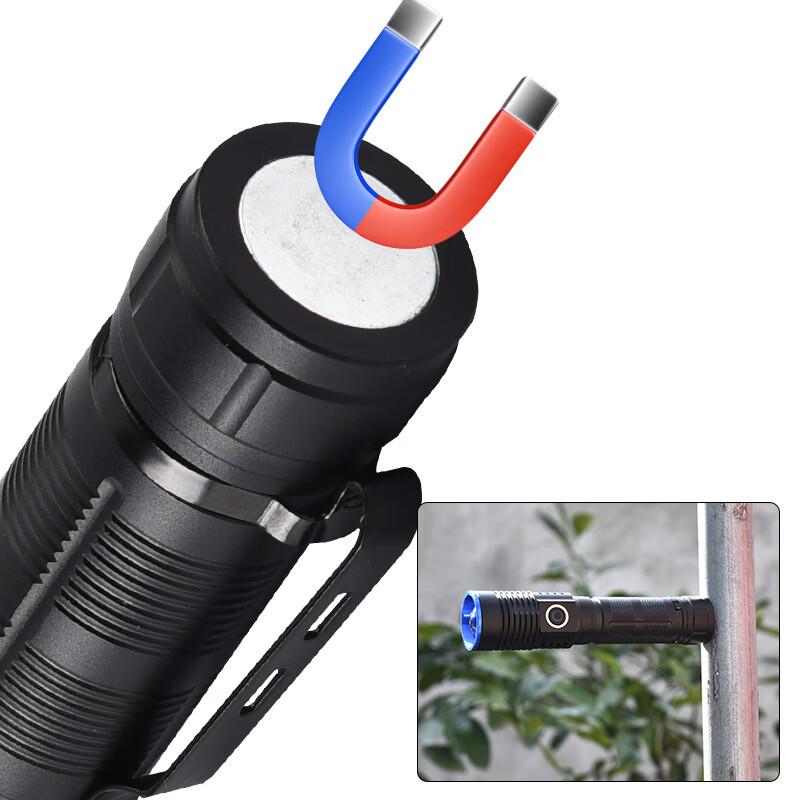 P80 LED USB Rechargeable Flashlight