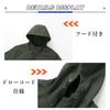 Drsshnx Windproof and Jacket for and Solid Color with for and Size 2XL Men's Windbreaker/Mountain Parka, Cold-Resistant Spring, Autumn, Winter,