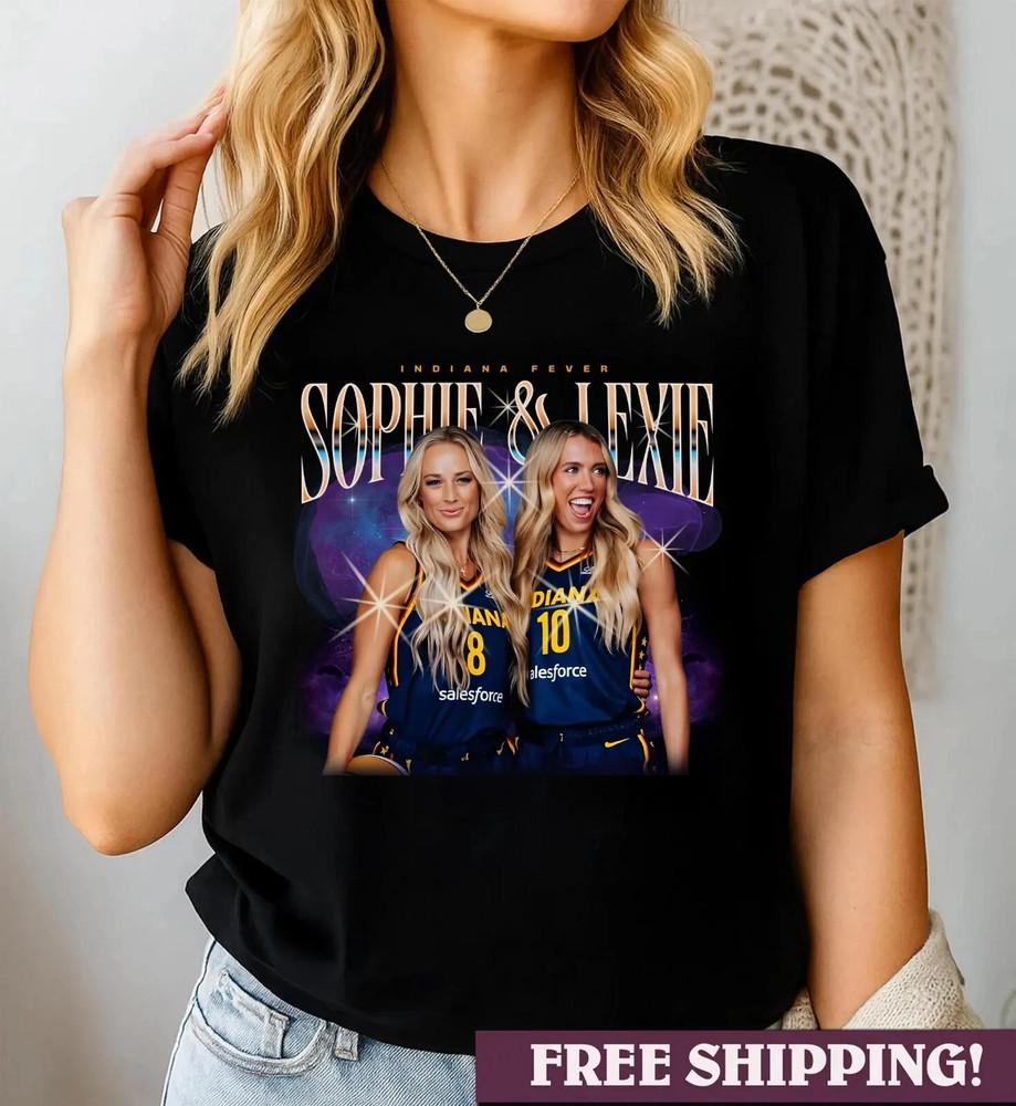 

Lexie Hull & Sophie Cunningham Retro Vintage T-Shirt 4XL