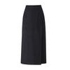 Plaid Woolen High-Waisted Pencil Skirt: Winter 2025 Korean Style, Thickened and Warm with Slit