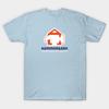 Men Black Print T-shirt Hammerbarn No-Cut Transfer Paper Print Cotton Tshirt