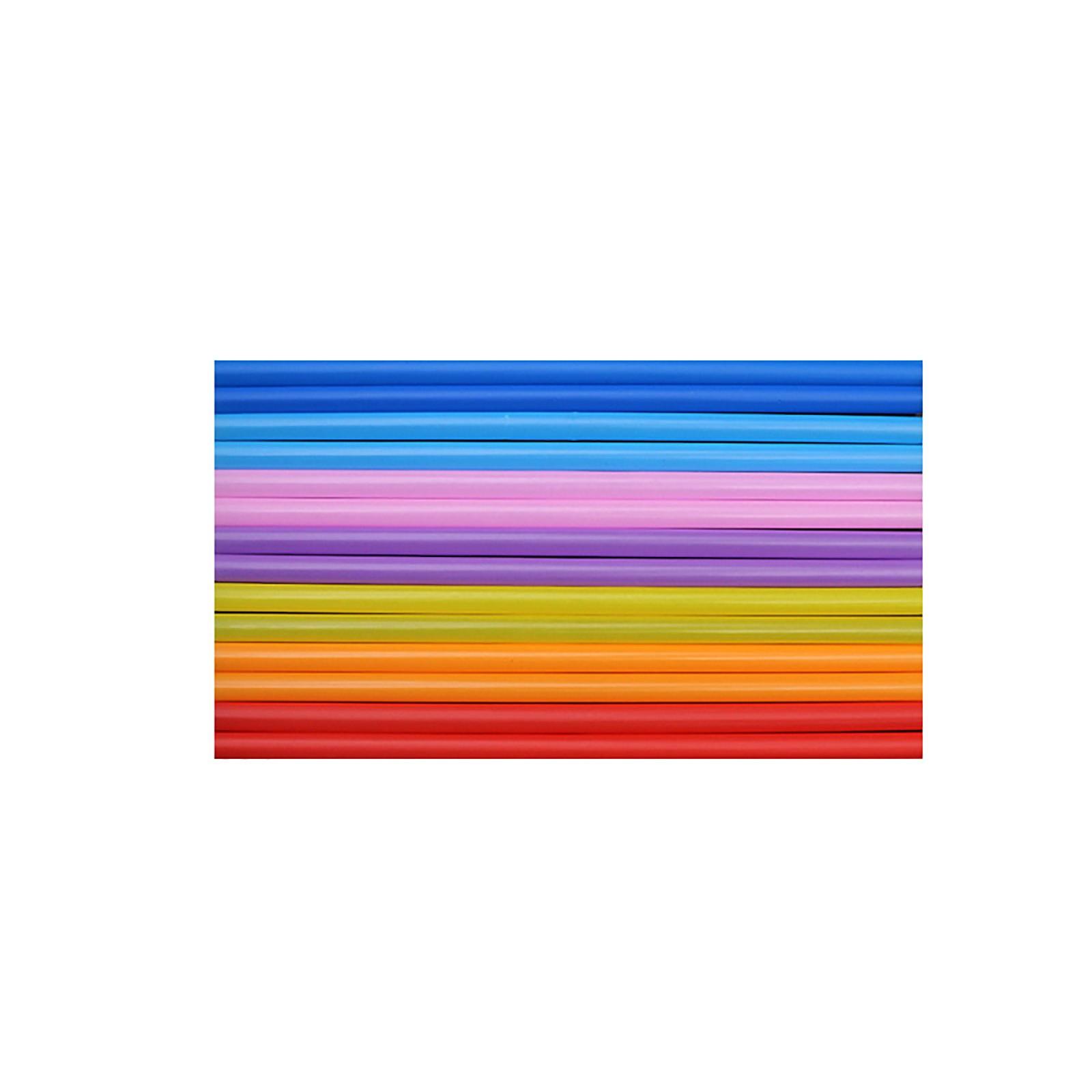 Plastic Straws Individually Wrapped Colorful Straws 8 Inches Long
