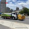 Vehicle-Mounted Snow Removal Sweeper with Front Roller Brush