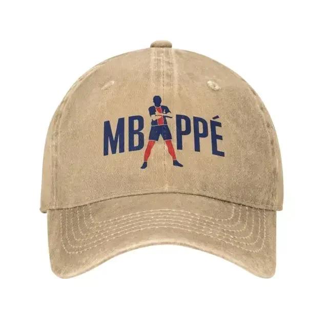Classic Unisex Cotton KM Mbappes Football Soccer Baseball Cap Adult Adjustable Dad Hat Women Unisex Hip Hop
