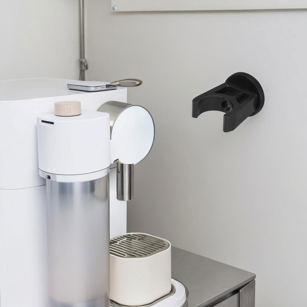 Siebträgerständer Siebträgerhalter Schwarz Praktisch Leicht Einfach Kleine Größe Kaffeefilter Tamper Ständer