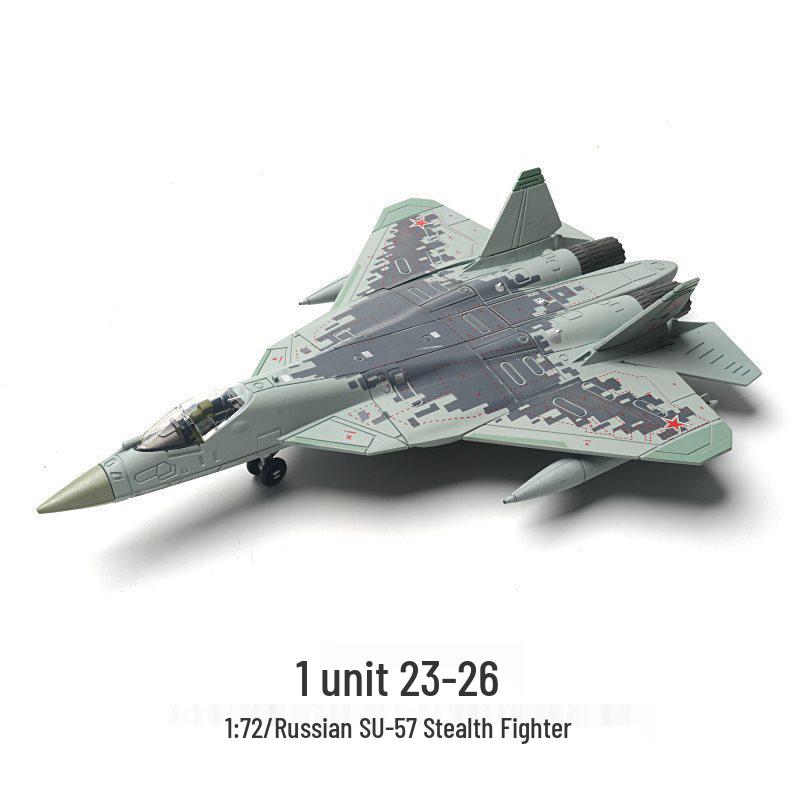 Xujia SU-57s Stealth Fighter 1:72 Model Assembly Blocks