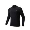 Running Series Stand Collar Pullover Fitted Long Sleeve Knit Top Men Tops 152545401