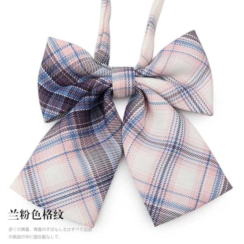 

Jk Bow Tie, Feather Women S Japanese Plaid School Uniform College Style Graduation Photo Bow Shirt Decorative Accessories Collar Flower