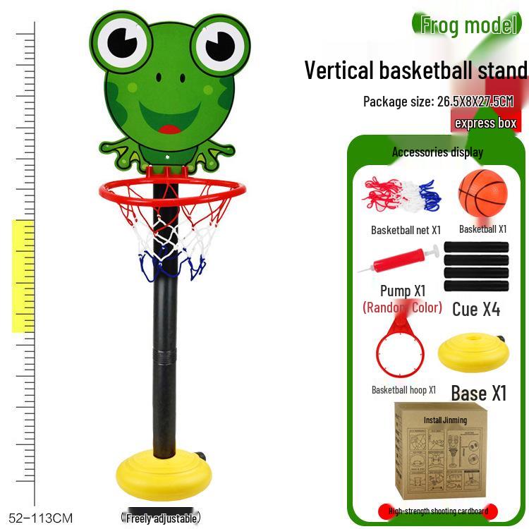 Canasta de Baloncesto Interior Ajustable Estilo Dibujos Animados para Niños con Envío Gratuito