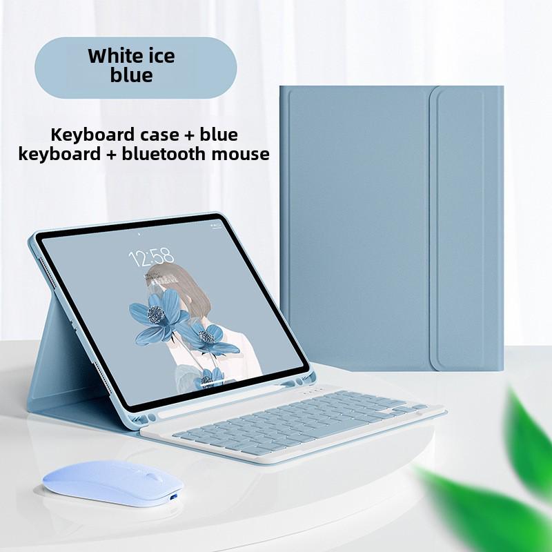 Schutzhülle mit magnetischer Bluetooth-Tastatur für iPad Air 5 & 9. Generation, sturzsicher, umfassend