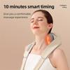Electric Neck And Back Massager Wireless Neck And Shoulder Kneading Massage Pillow Cervical Back Muscle Relaxing Massage Shawl