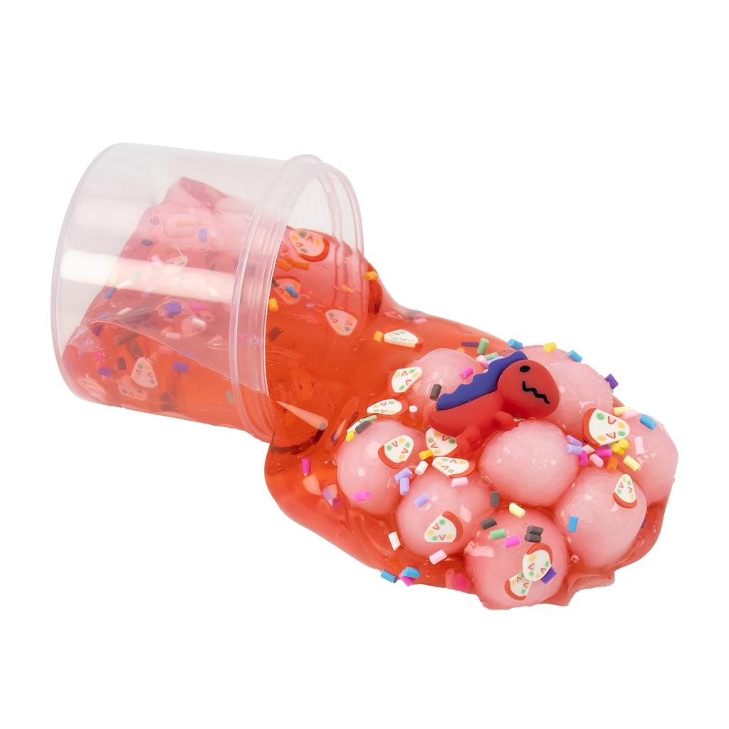 Festive Jelly Cube Crunchy Crystal Slime Kit, Soft Non-Sticky Stretchy Sludge, Ideal for Holiday Party & Festival Gifts