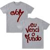 Camiseta EVOM Veigh Merch T-shirts Graphic Print Vintage Womens Short Sleeve Tee Top Y2k Clothes Summer Breathable Tee