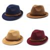 Classic Wool Felt Hat For Men And Women Summer Sun Protection Formal Style