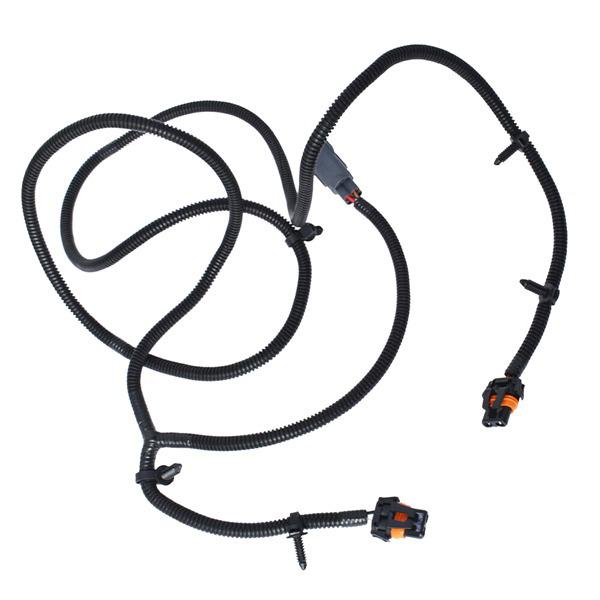 Black ABS Fog Light Wiring Harness for 2013-2020 Dodge Ram 15