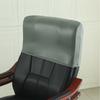 Waterproof Chair Back Cover Dust-proof Leather Backrest Protector High Elasticity Solid Color Executive Chair Half Cover