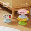 Cute Ice Cream Shape Stainless Steel Pet Bowl Tilted Raised Cat Dog Food Bowl Anti-Slip Anti-Tip Feeding Bowl
