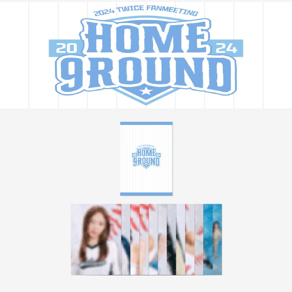 

Предварительный заказ книги постеров фанмитингов TWICE 2024 HOME 9ROUND