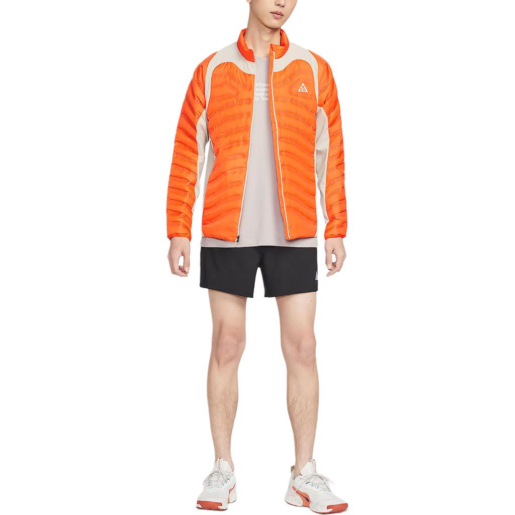 Nike ACG Lava Loft Therma-FIT Stretch Spliced Duck Down Warm Breathable Color Block Long Sleeve Down Jacket Men Outerwear IO9133-819