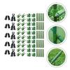 70 Pack of Adjustable Plant Connector Clips for Garden Trellis Designed To Support Growth of Climbing Plants Effectively