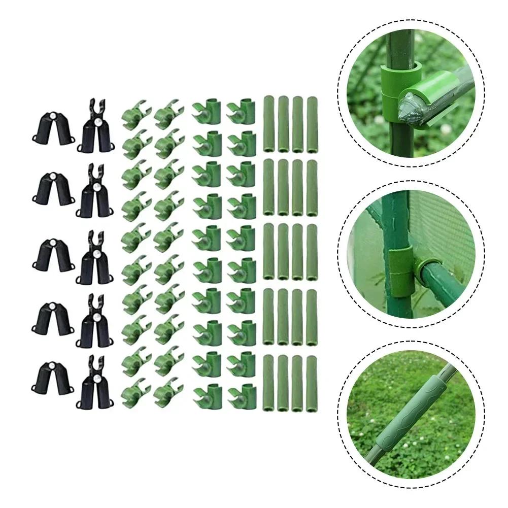 70 Pack of Adjustable Plant Connector Clips for Garden Trellis Designed To Support Growth of Climbing Plants Effectively