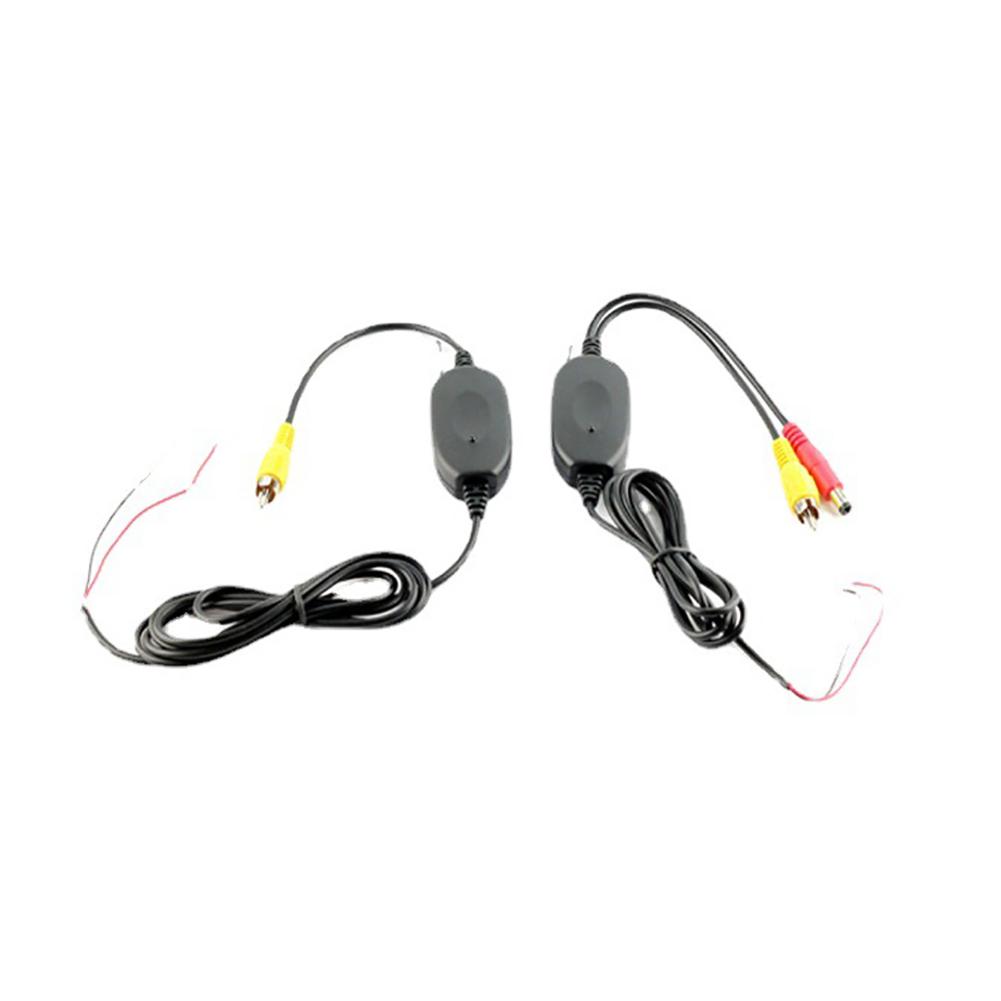 

12 В беспроводной модуль адаптера приемника передатчика комплект 2.4 ГГц для парковки автомобиля резервная камера монитор система длина кабеля 1 м