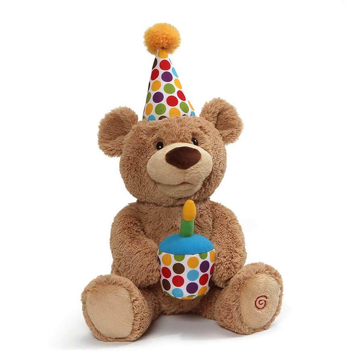 

GUND Happy Birthday Cake Bear Beige 6049942 [Item]