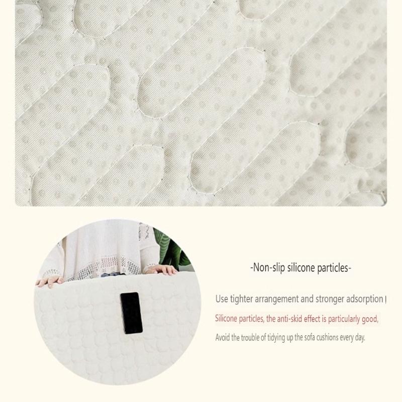 Chenier sofa cushion non-slip, anti-cat scratch and dirt-resistant sofa cover, back towel, seat cushion