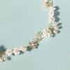 Lawn Wedding Round Garland Headband Luxurious Flash Pearls Hair Accessories for Women Hairstyle Making Tool