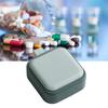 4 Compartments Travel Medicine Organizer Sealed Small Medicine Box Weekly Medicine Case Portable