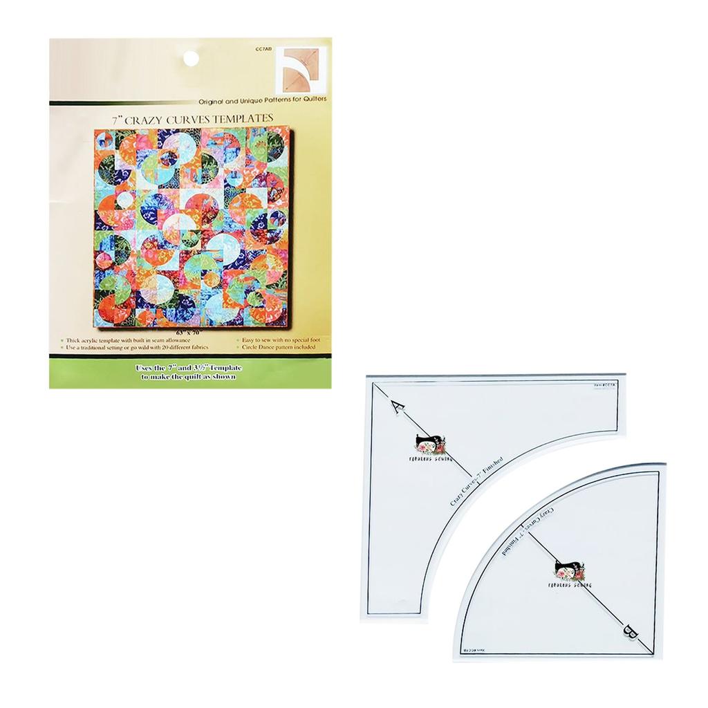 New Acrylic Sewing Ruler Template Square 3 Piece Set Shaped Hollow Sewing Kit