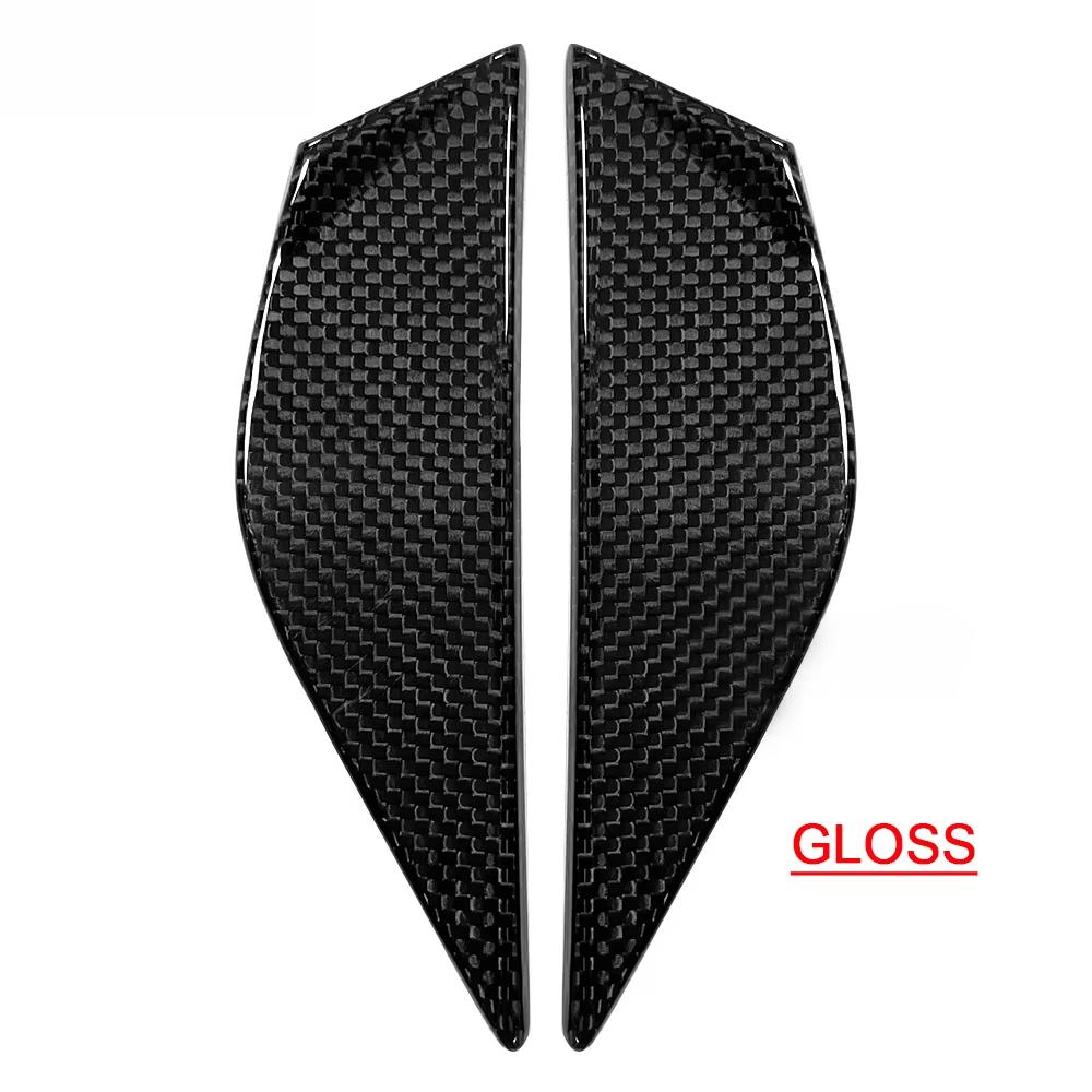 

For DUCATI Panigale V2 V4 V4S 2018-2024 Carbon Fiber Rear Mirror Cover Front Fairing Motorcycle Modified Parts Decorate Cap Gloss- Carbon Fiber