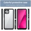 Transparent Colorful TPU Case for T-Mobile Revvl 7 Pro T Phone 2 Pro 5G Protective Cover Clear Shell Fundas Coque Capa
