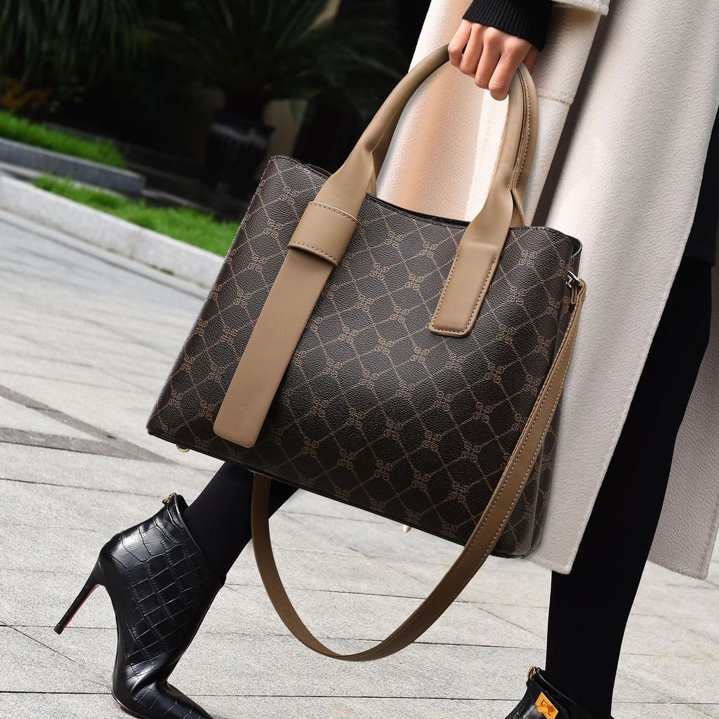 Handbags Retro Old Flower Bags Crossbody Bags Women Fashion High-end Hot-selling Women's Bags Large Capacity Commuter Tote Bags