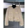 Fur Jacket Women's Autumn and Winter Light New Imitation Fox Hair Slim and Thin Fur Coat